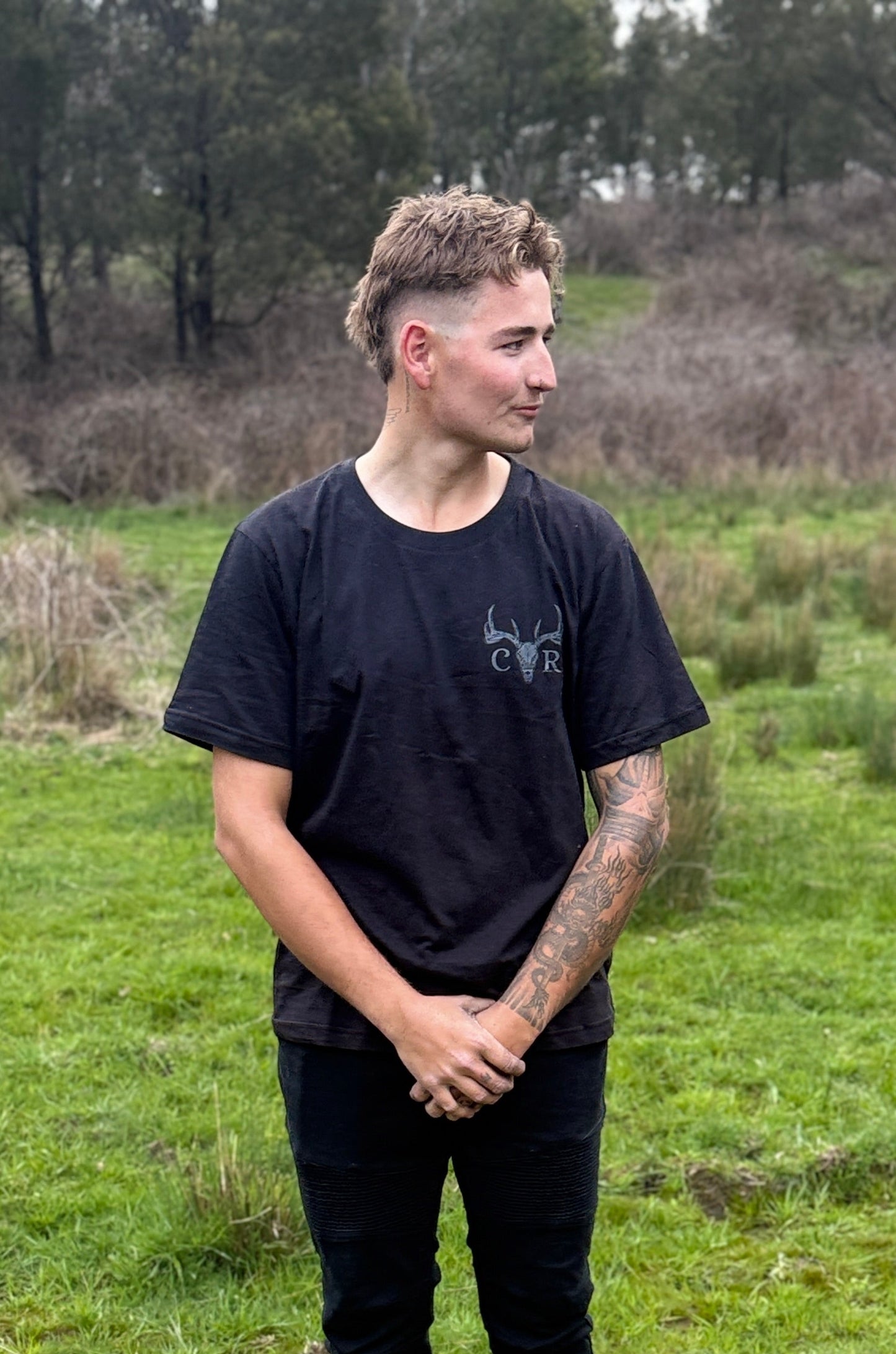 Country Ridge Classic Tee Black