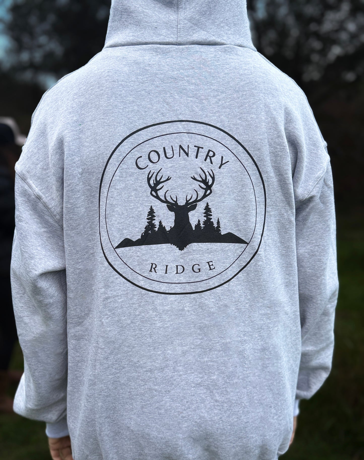 Grey Signature Hoodie