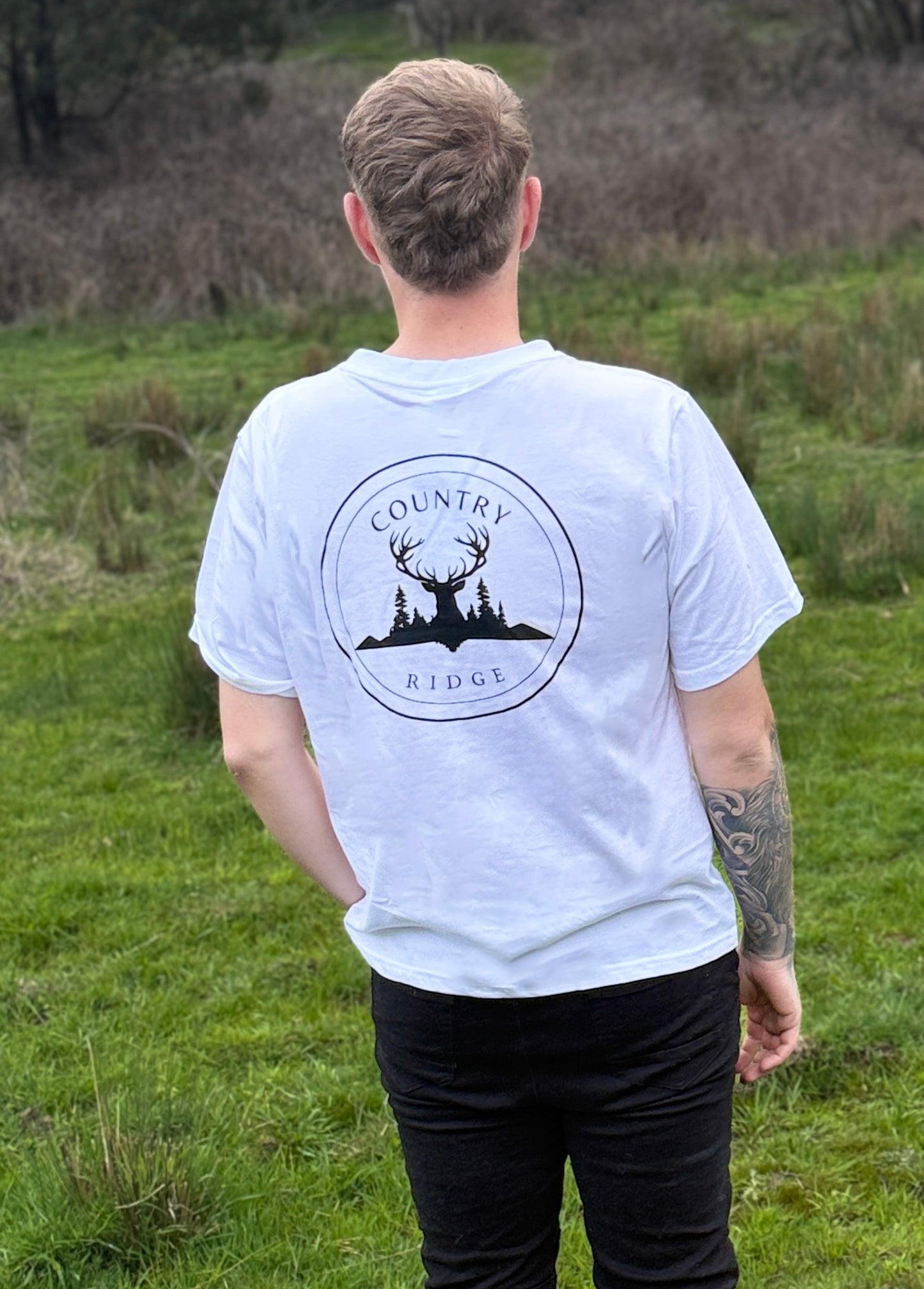 Country Ridge Classic Tee WHITE