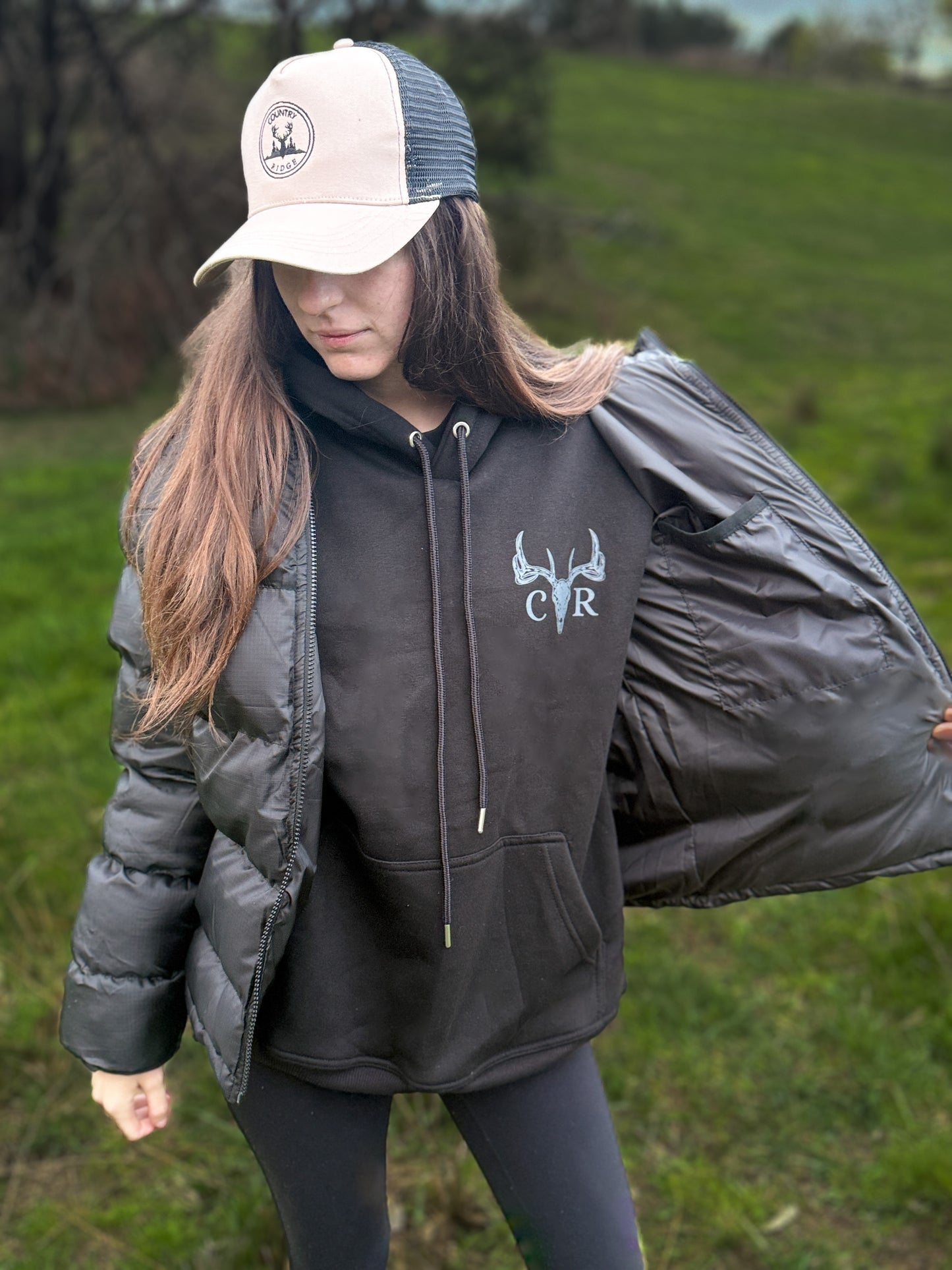 Black Signature Hoodie