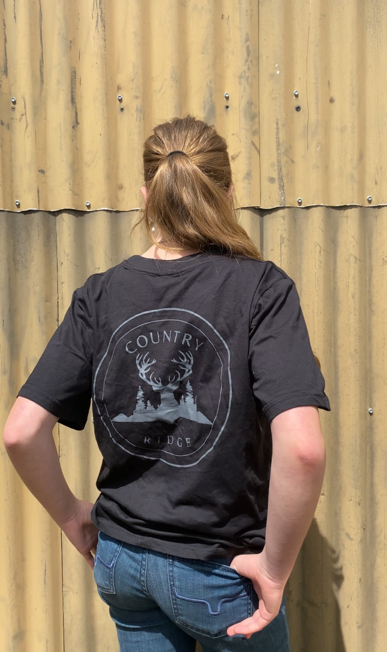 Country Ridge Classic Tee Black