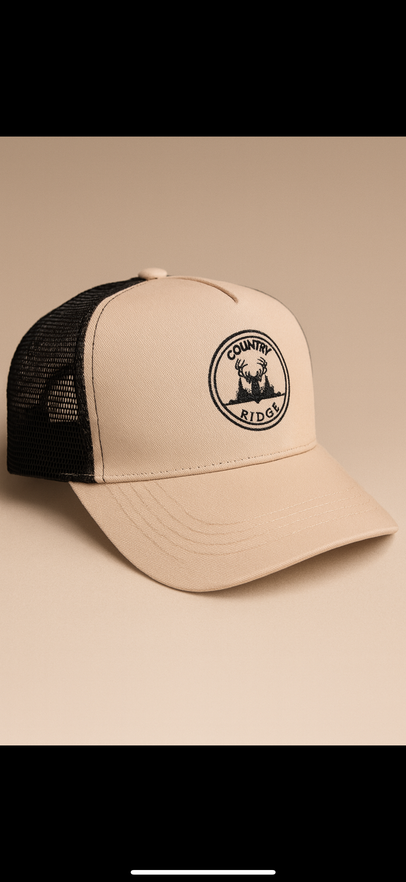 Country Ridge everyday cap - BEIGE
