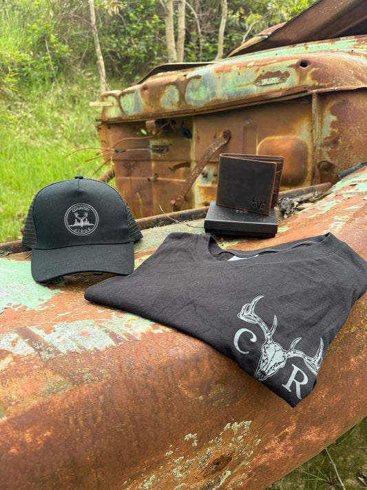 Black Hat Bundle - Tee & Wallet